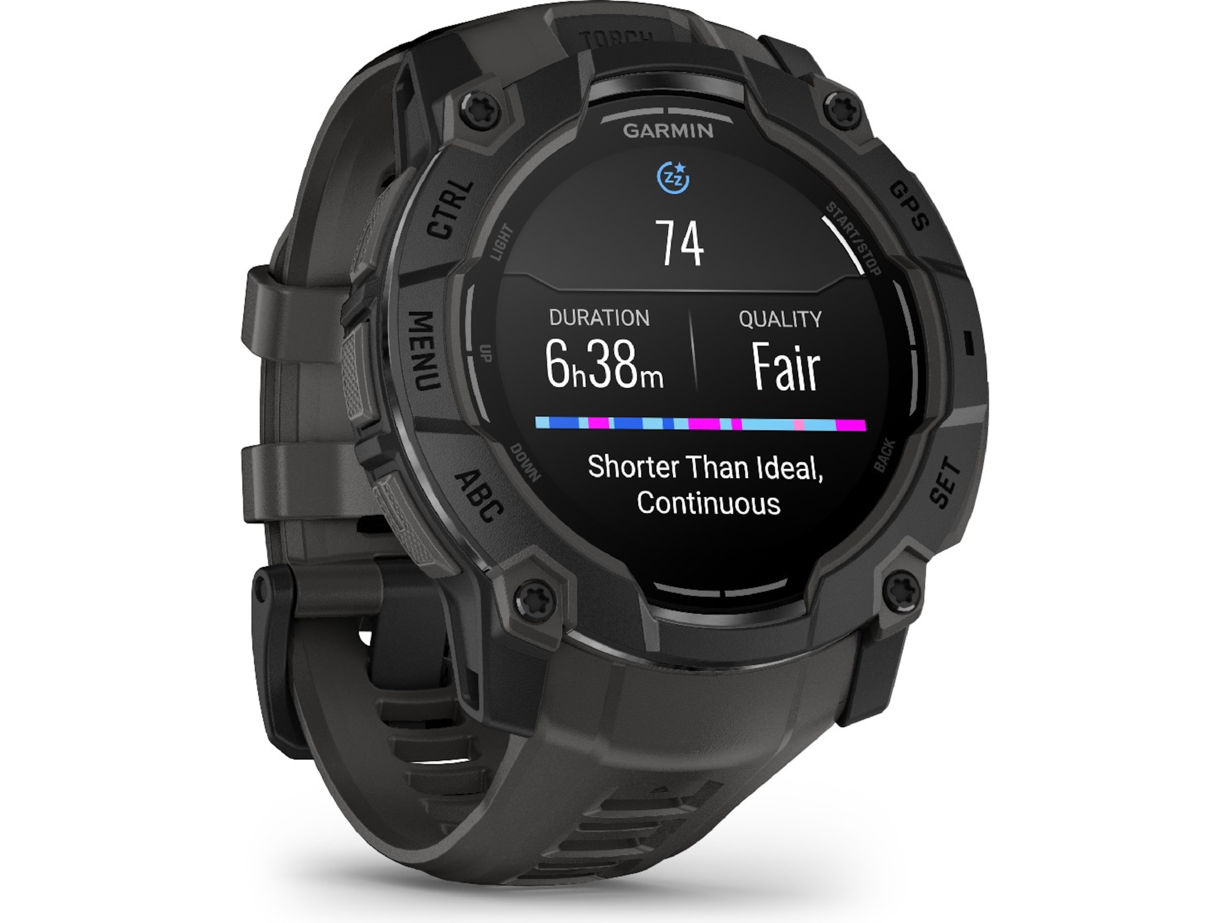 Garmin Instinct 3 AMOLED 50mm (sort/koksgrå) Smartklokker