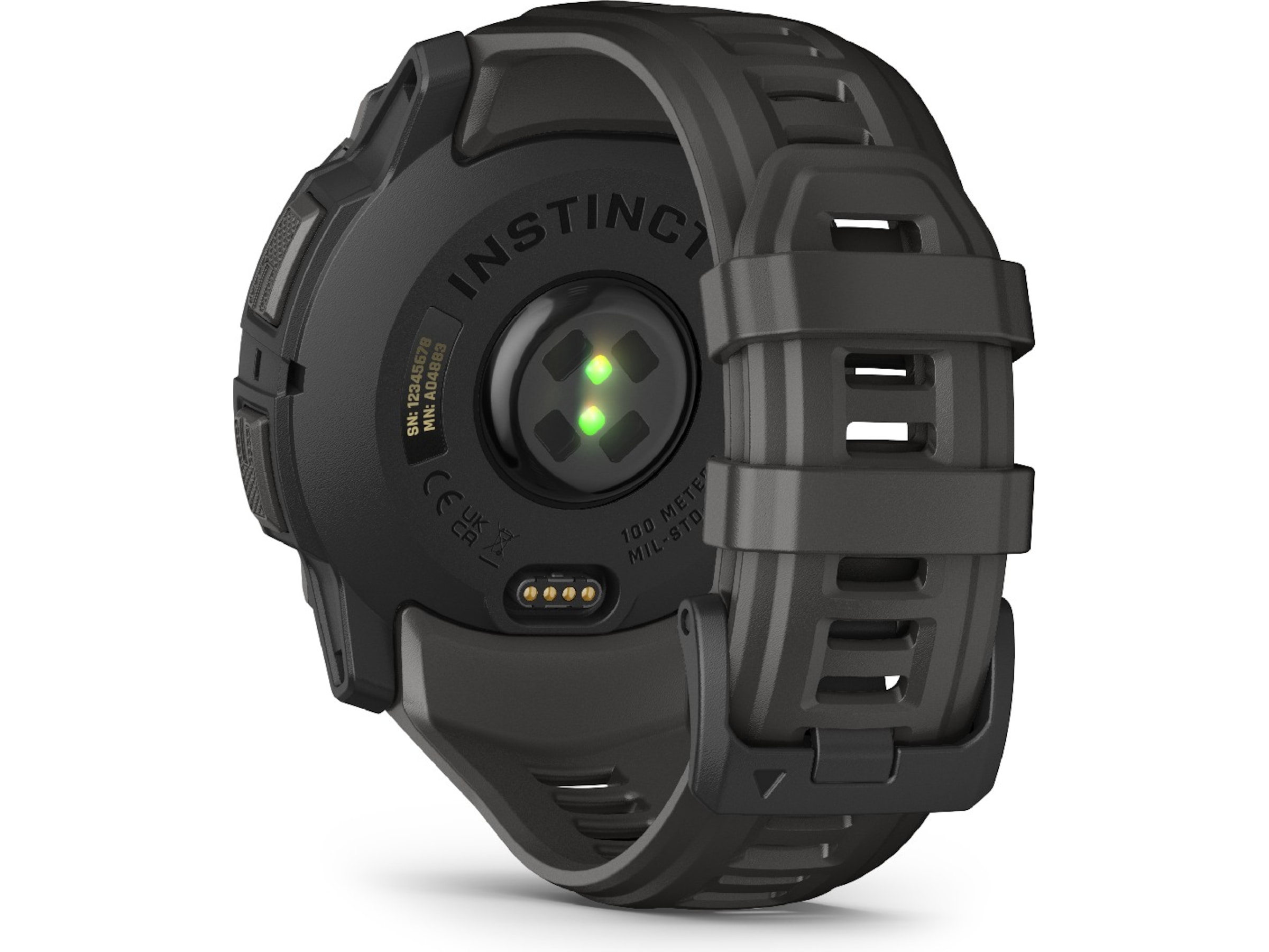 Garmin Instinct 3 AMOLED 50mm (sort/koksgrå) Smartklokker
