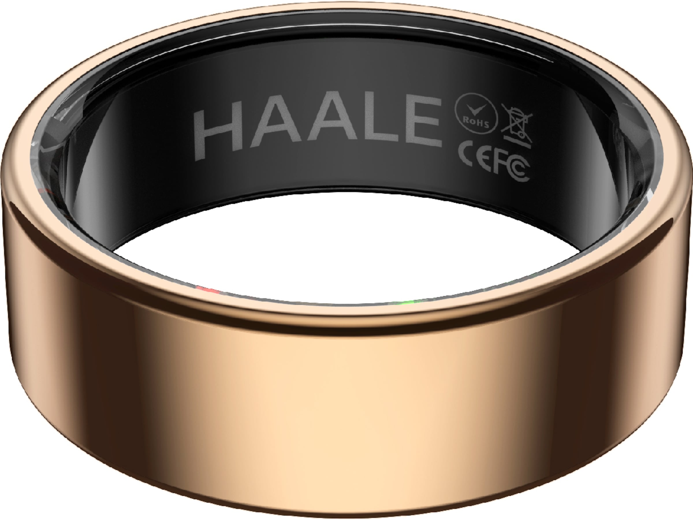 Haale II Smart Ring str. 8 (rosegull) Smart ring