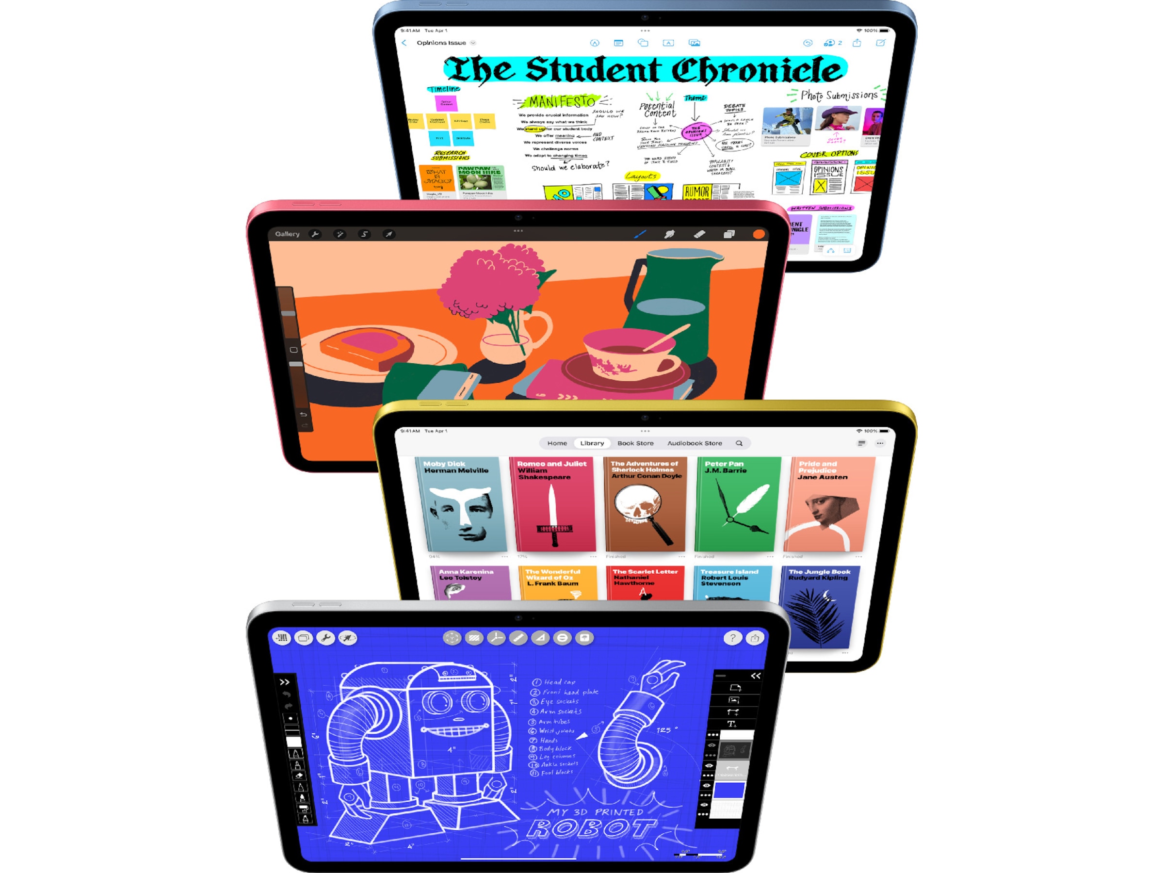 iPad 11" (2025) 128GB 5G (gul) Nettbrett / iPad