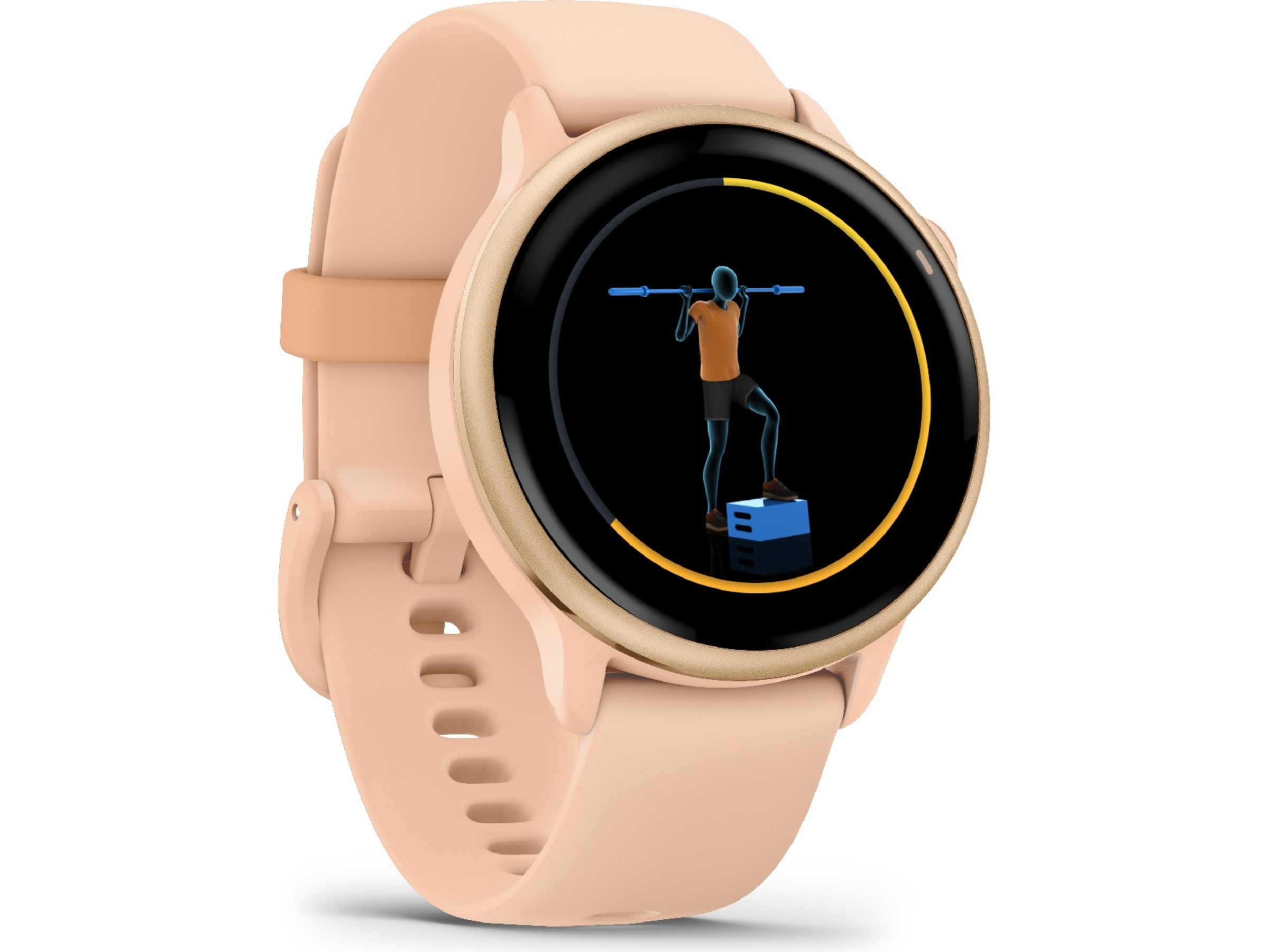 Garmin Vivoactive 6 AMOLED 42mm GPS (pink dawn) Smartklokker