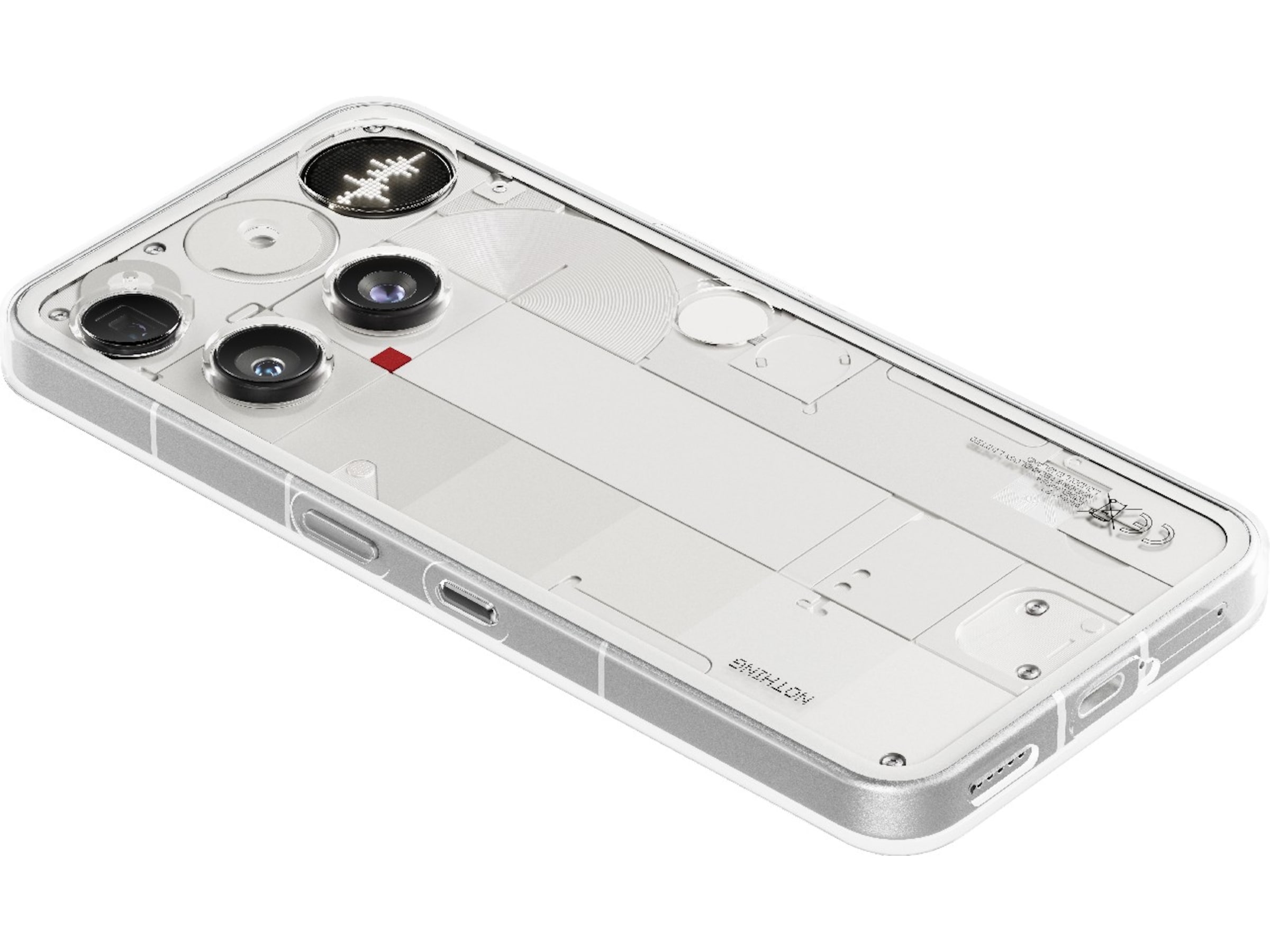 Nothing Phone (3) 512GB (hvit) Mobiltelefoner