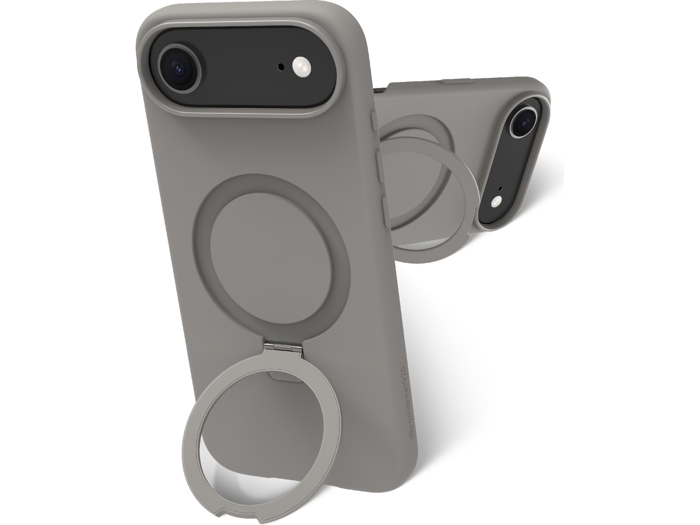 dbramante1928 iPhone Air Roskilde skinndeksel (river stone) Mobildeksel