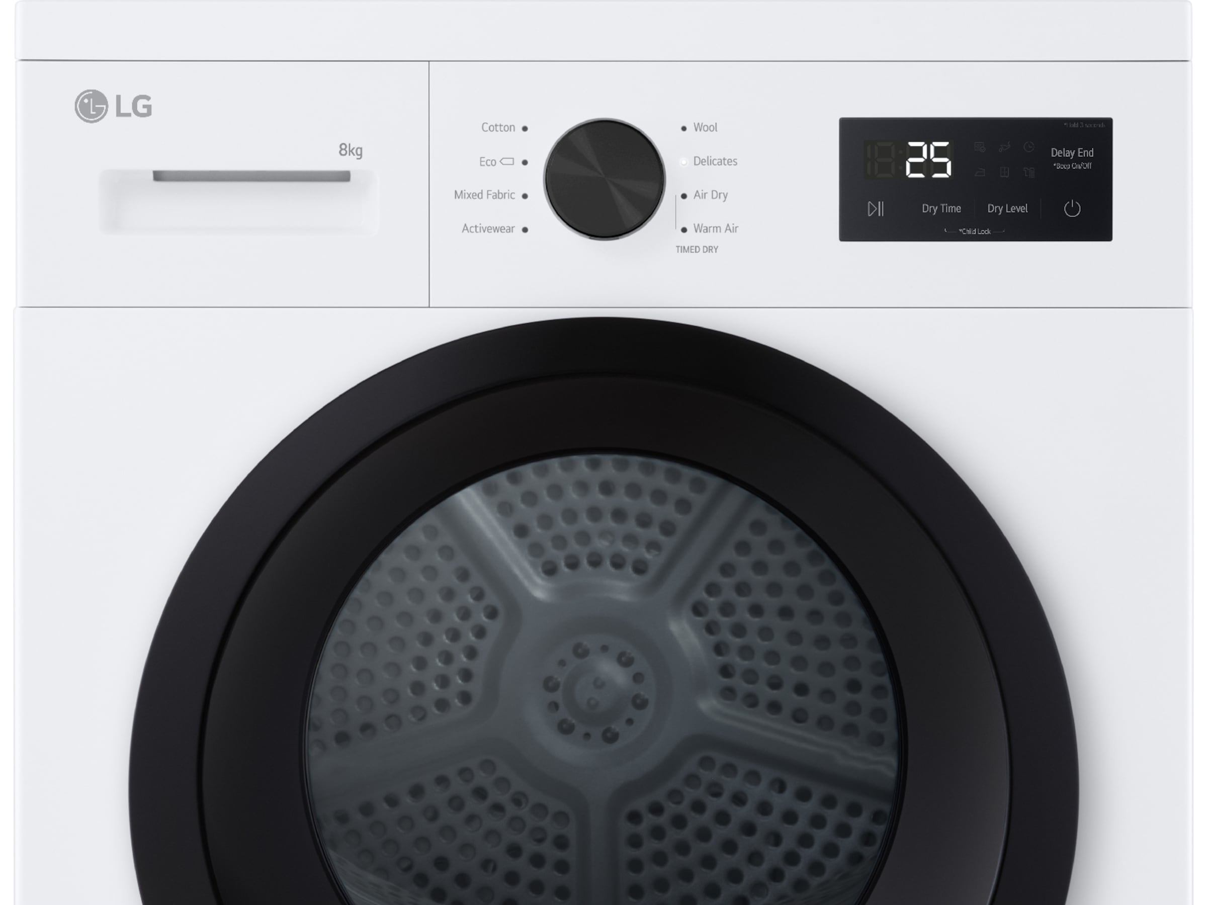 LG RHA1008NWKBLG Tørketrommel (hvit) Tørketrommel