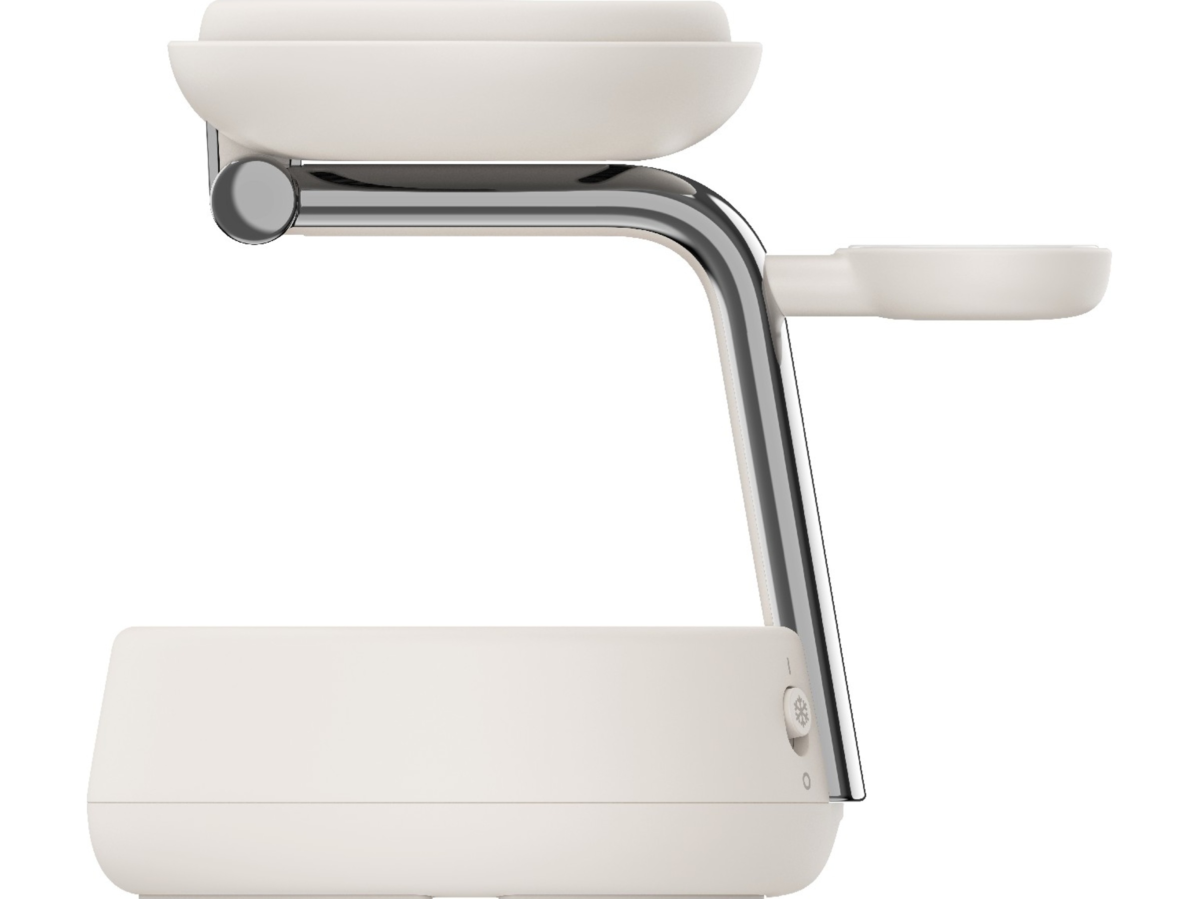 Belkin UltraCharge Pro 3-in-1 Qi2 Ladestasjon (sand) Trådløs lader