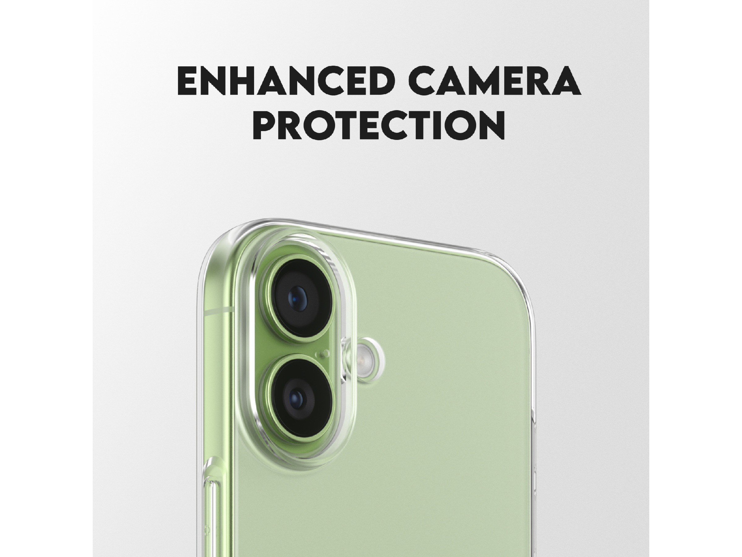 PanzerGlass CARE iPhone 17 Fashion Silikondeksel (gjennomsiktig) Mobildeksel