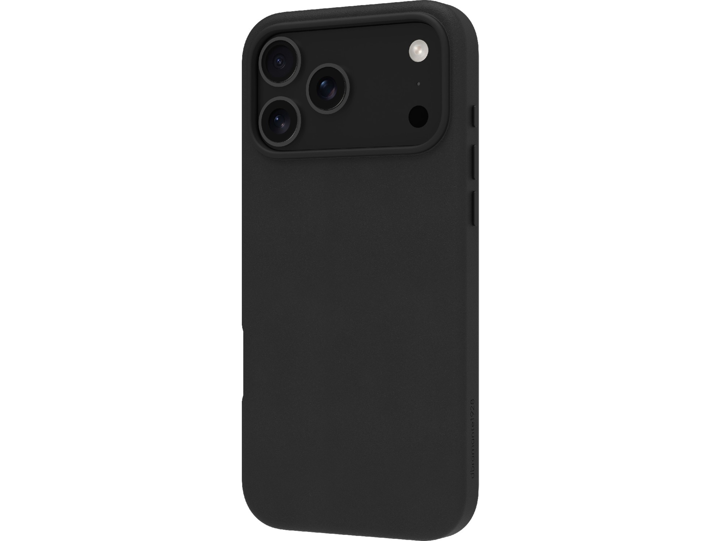 dbramante1928 iPhone 17 Pro Max Roskilde skinndeksel (sort) Mobildeksel