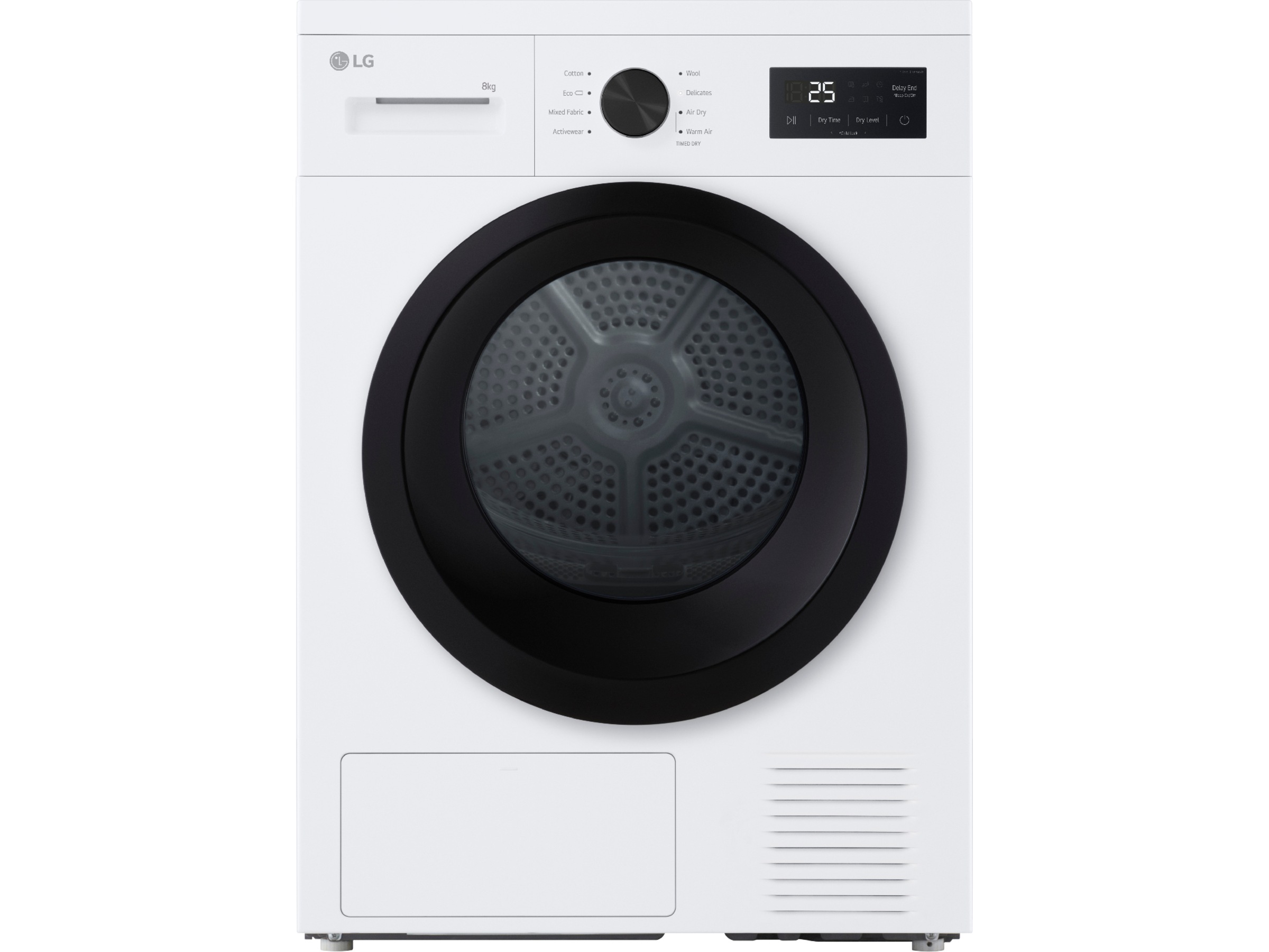 LG RHA1008NWKBLG Tørketrommel (hvit) -B-Grade Demo vask & tørk