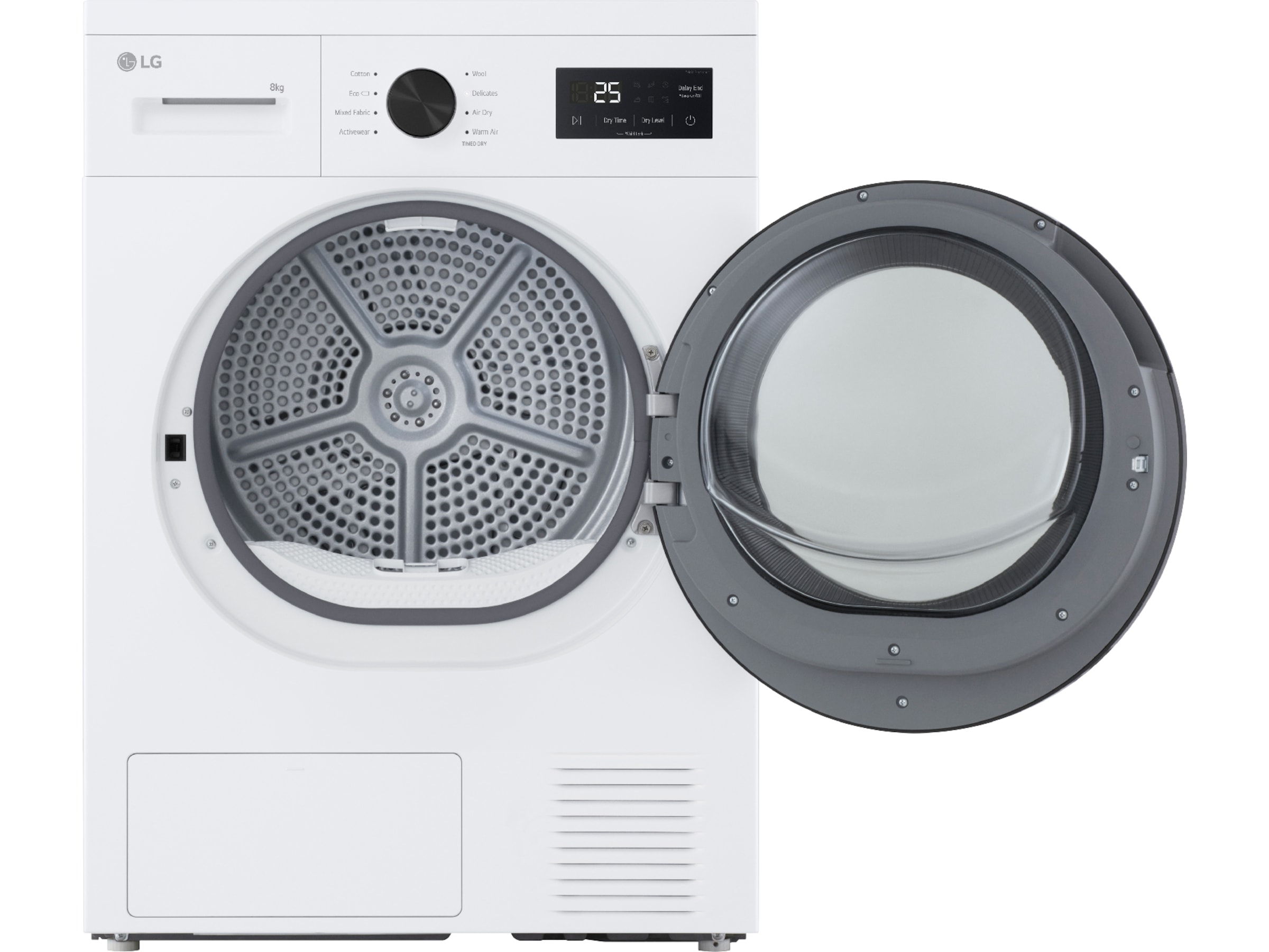 LG RHA1008NWKBLG Tørketrommel (hvit) -B-Grade Demo vask & tørk