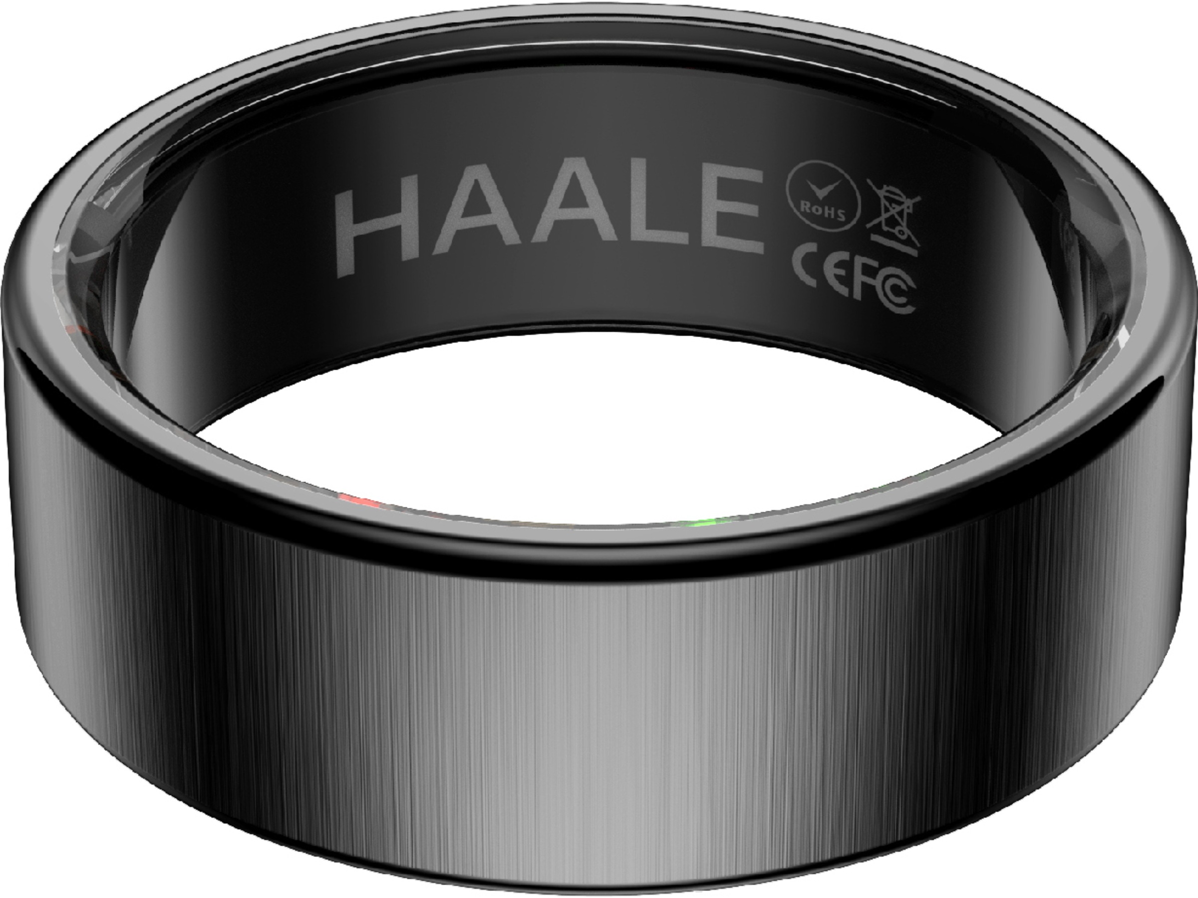Haale II Smart Ring str. 10 (matt sort) -B-Grade Demo tilbehør til mobiler & klokker