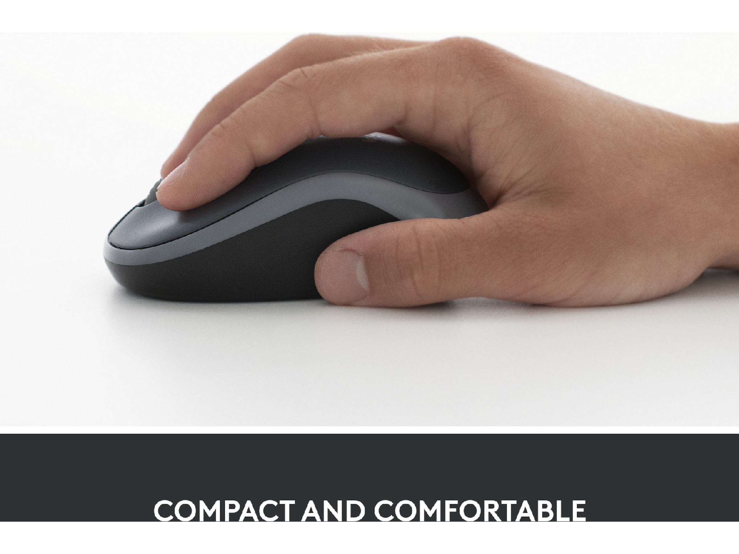 Logitech M185 Trådløs Mus Rød Mus