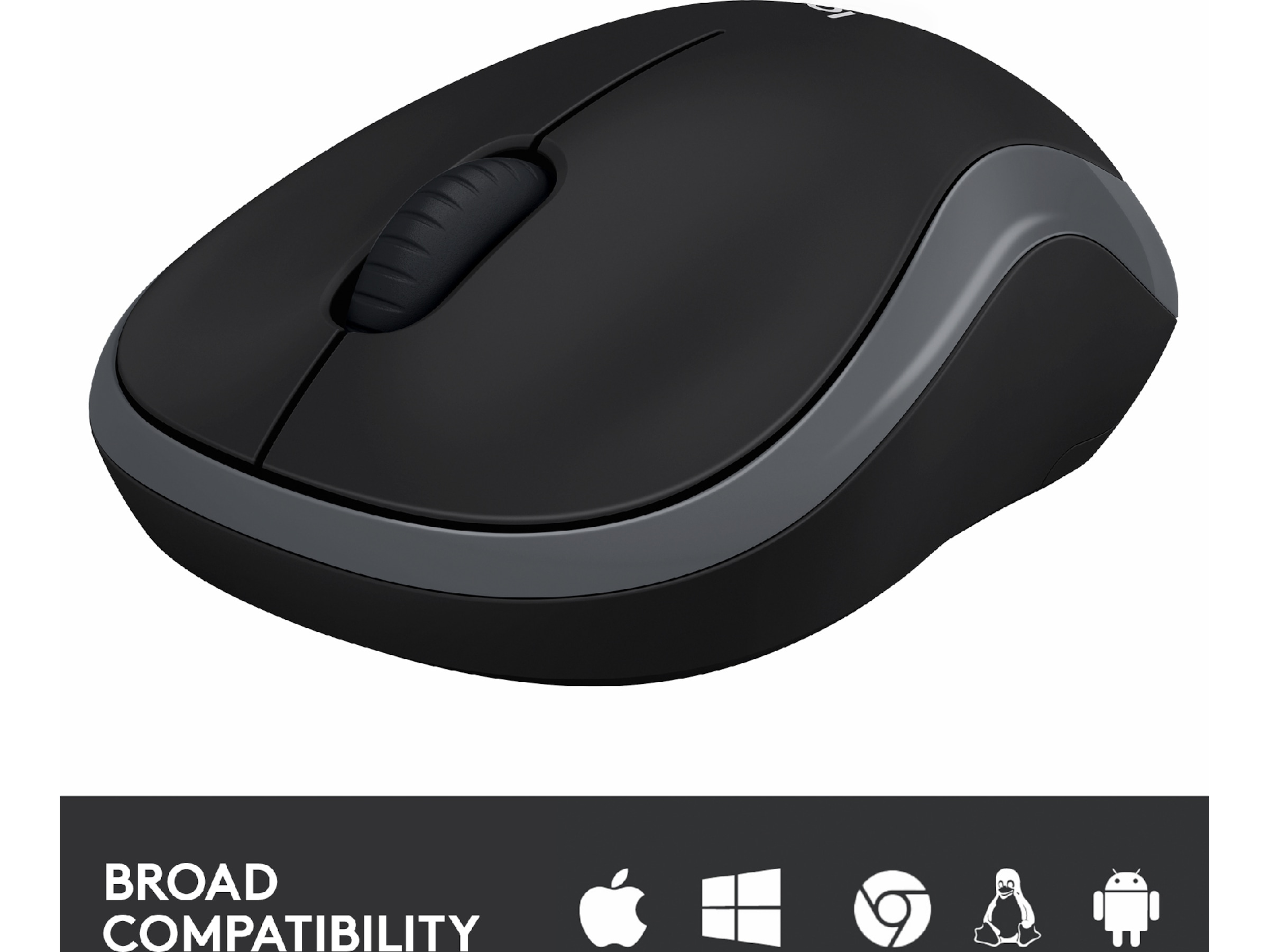 Logitech M185 Trådløs Mus Swift Grey Mus