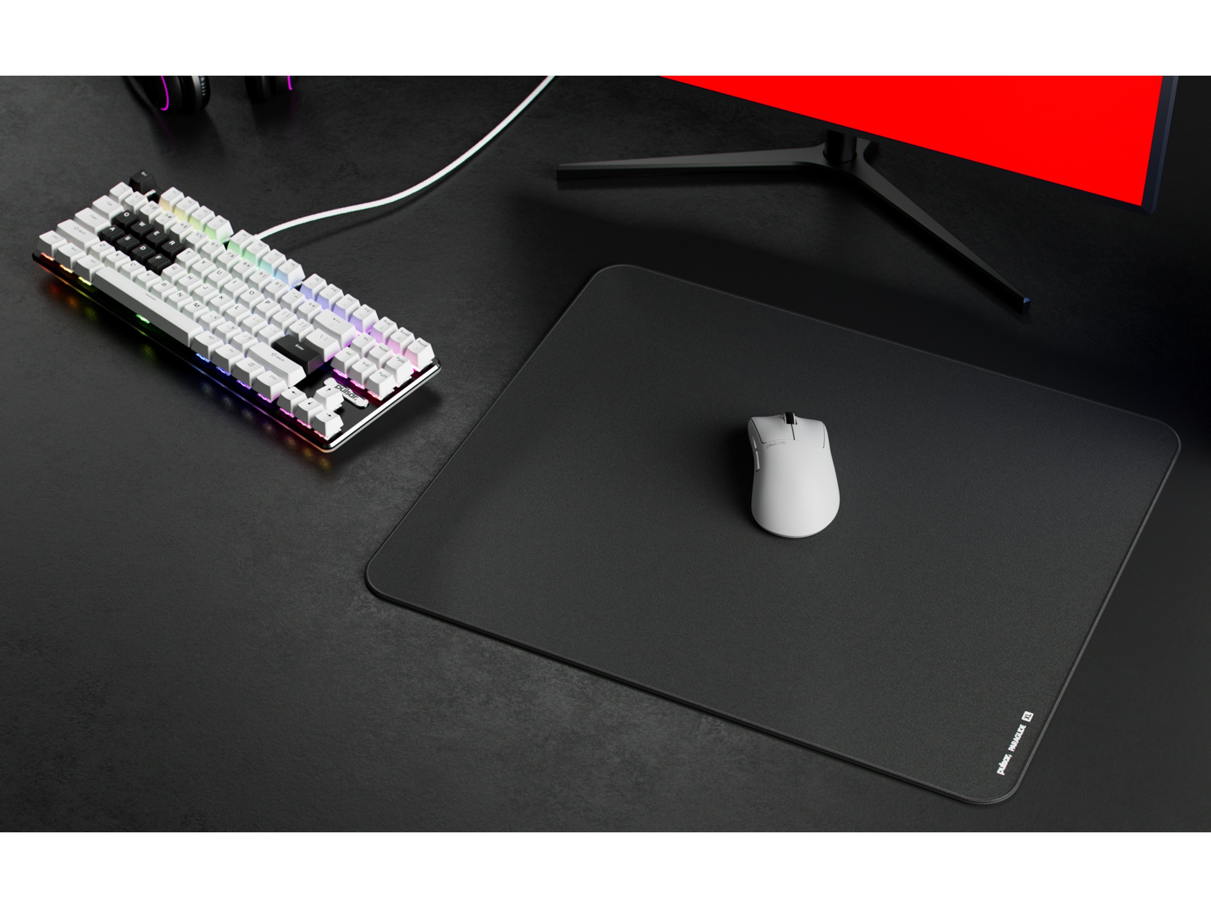 Pulsar ParaGlide Musematte XL (sort) Gamingmusematte