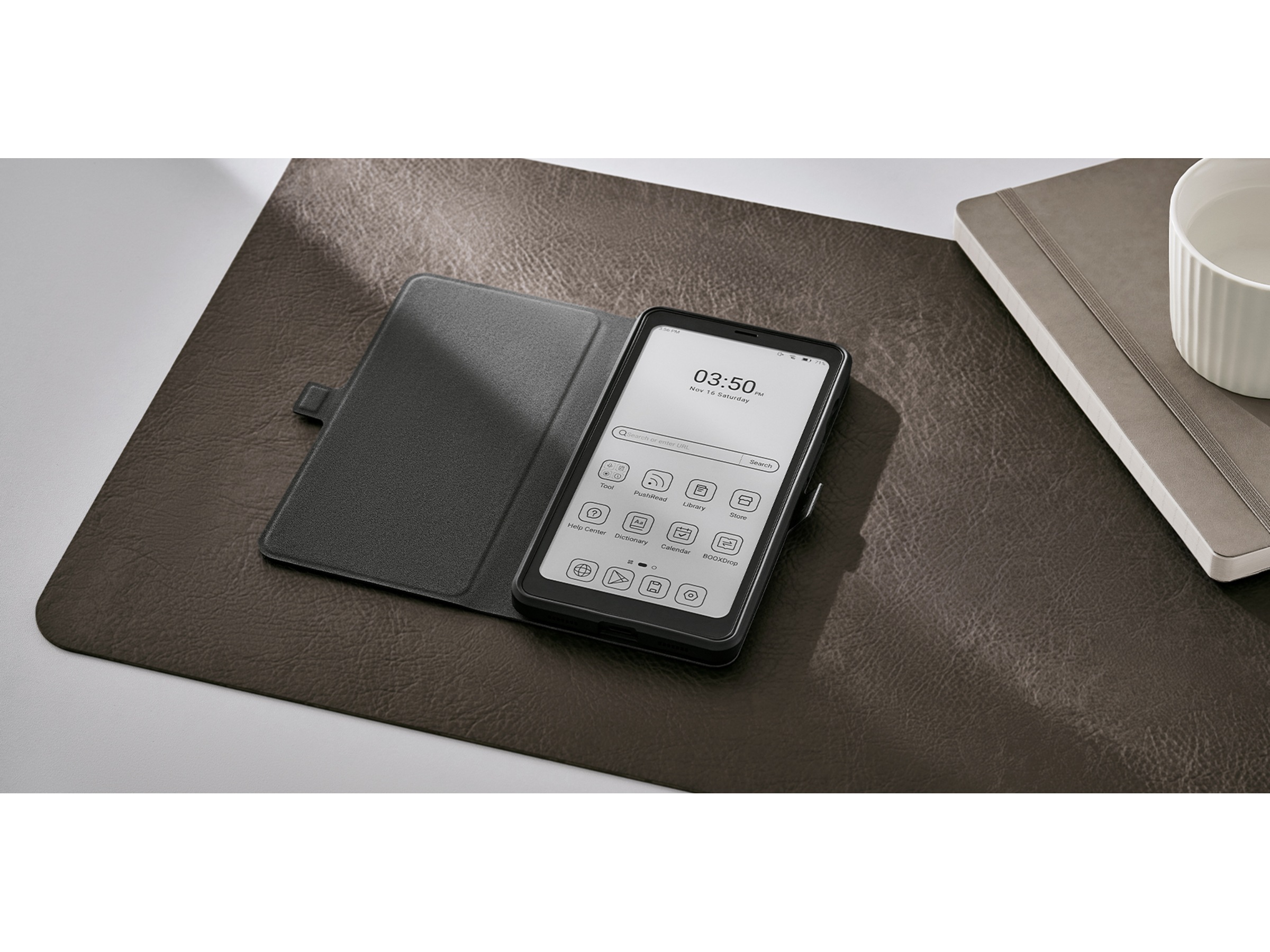 Onyx BOOX Palma 2 Flipdeksel (grå) Tilbehør til lesebrett