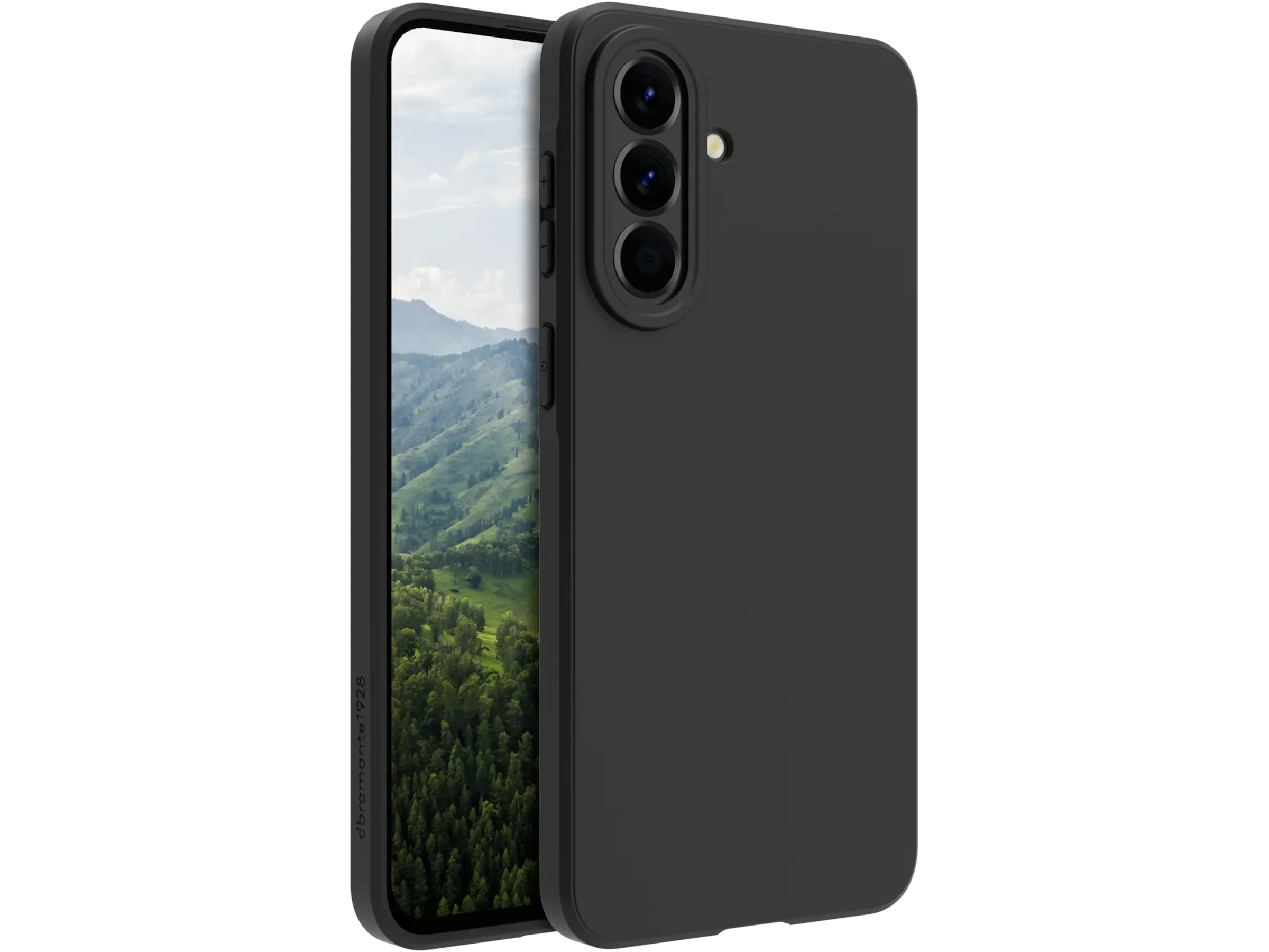 dbramante1928 Galaxy A57 Greenland deksel (Night Black) Mobildeksel