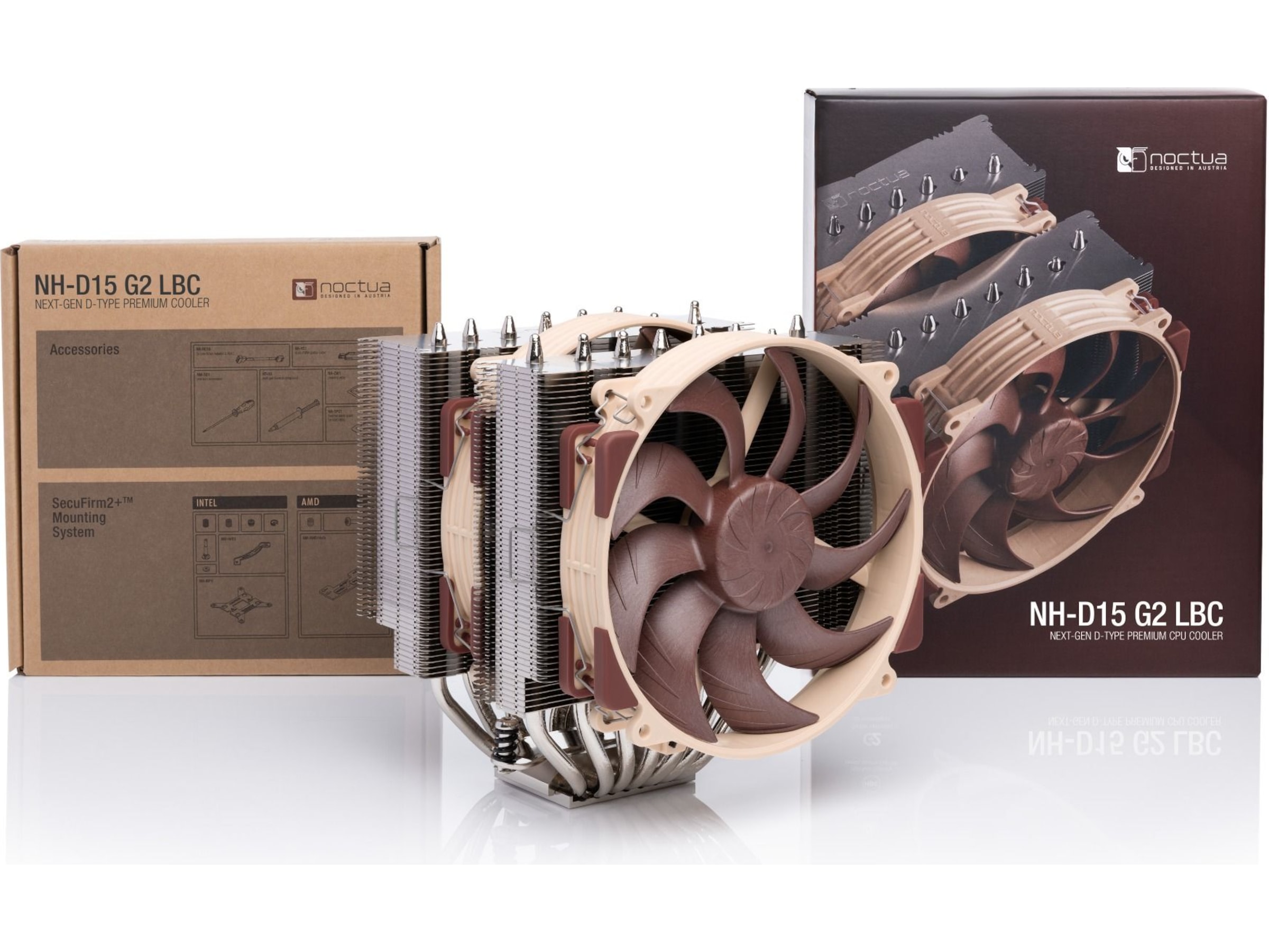 Noctua NH-D15 G2 LBC CPU Kjøler for AMD CPU - Luftkjøling