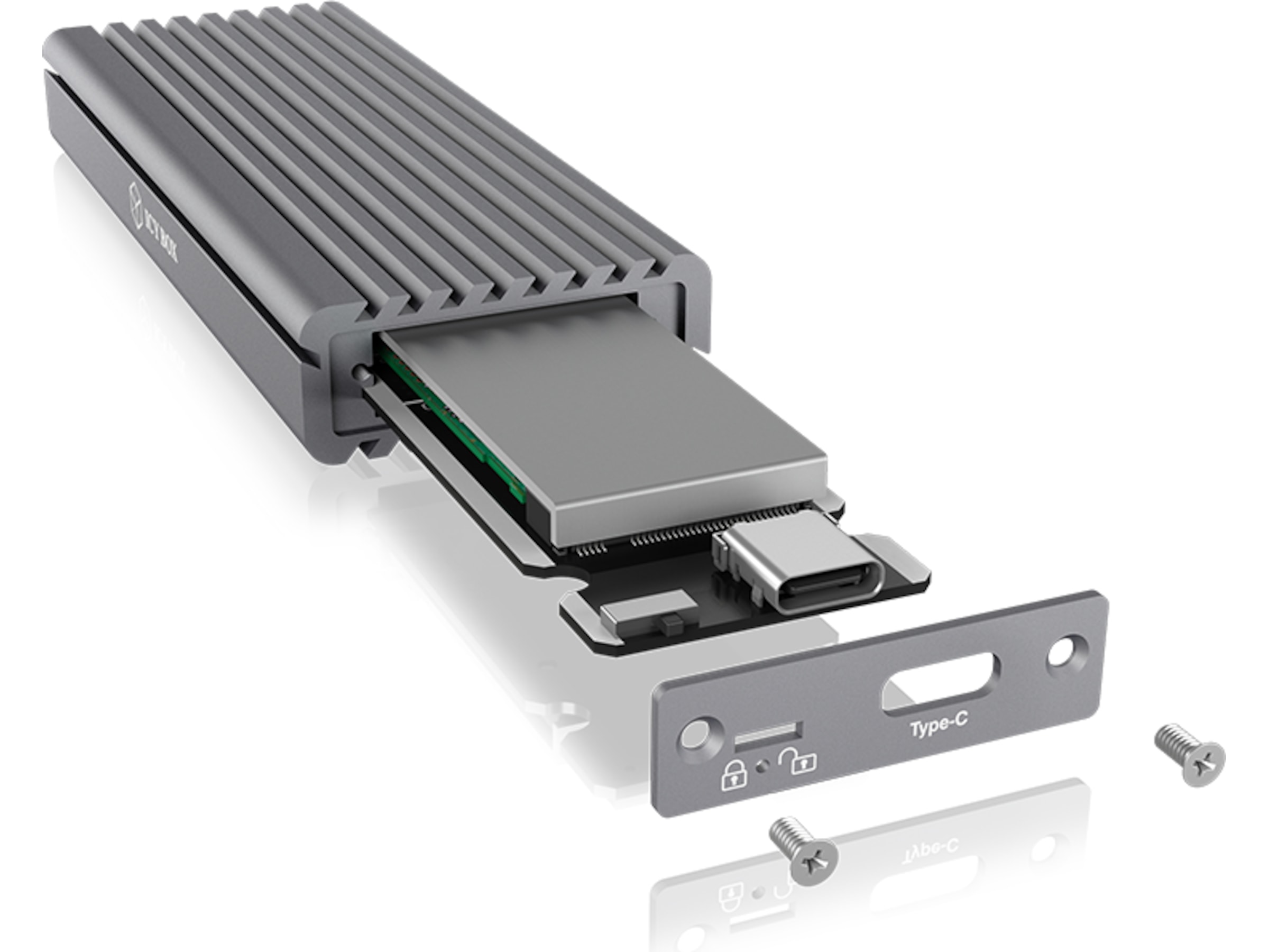 ICY BOX External Type-C enclosure for M.2 Harddisk