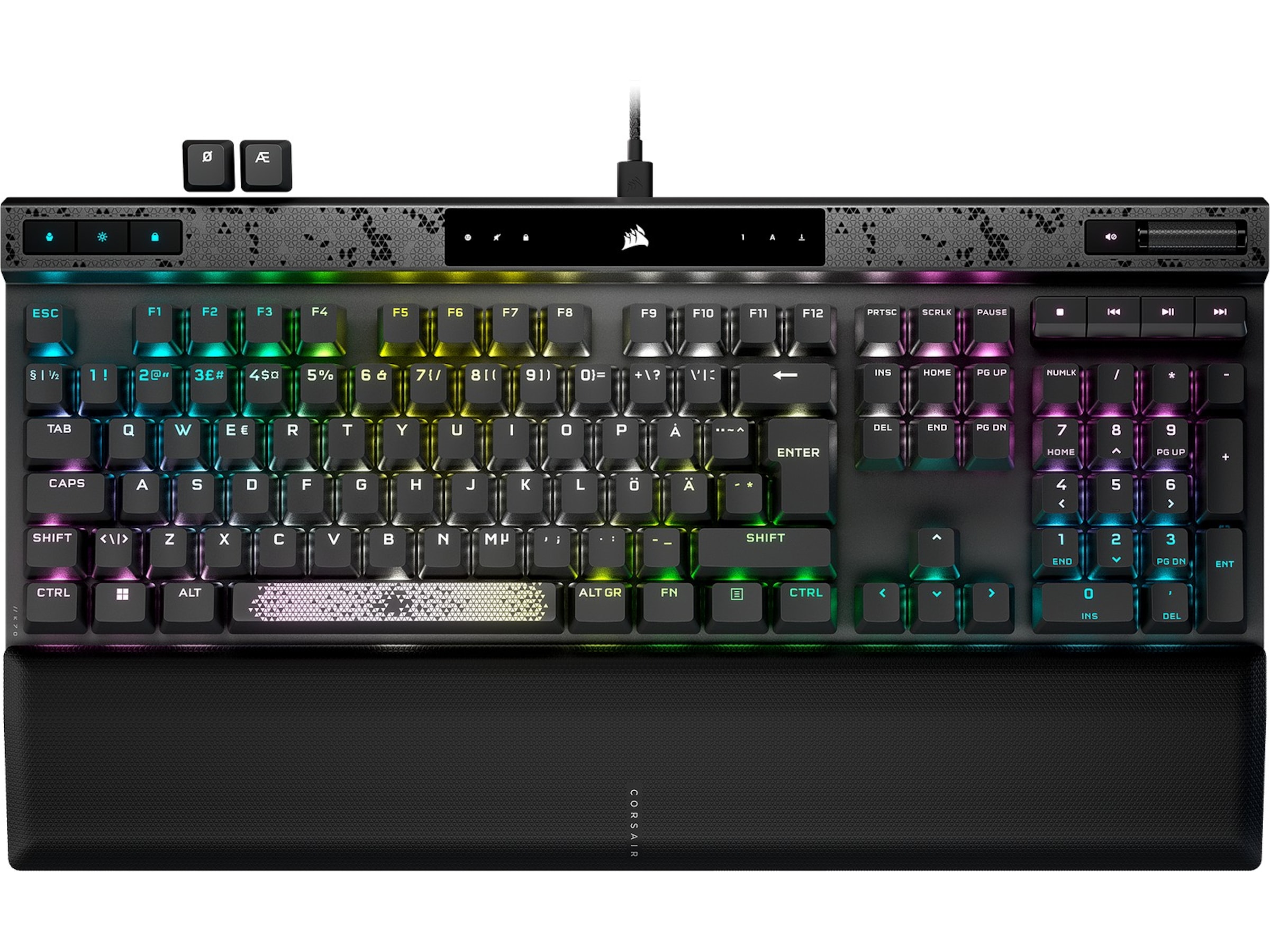 Corsair K70 MAX RGB Gamingtastatur (sort) Gamingtastatur