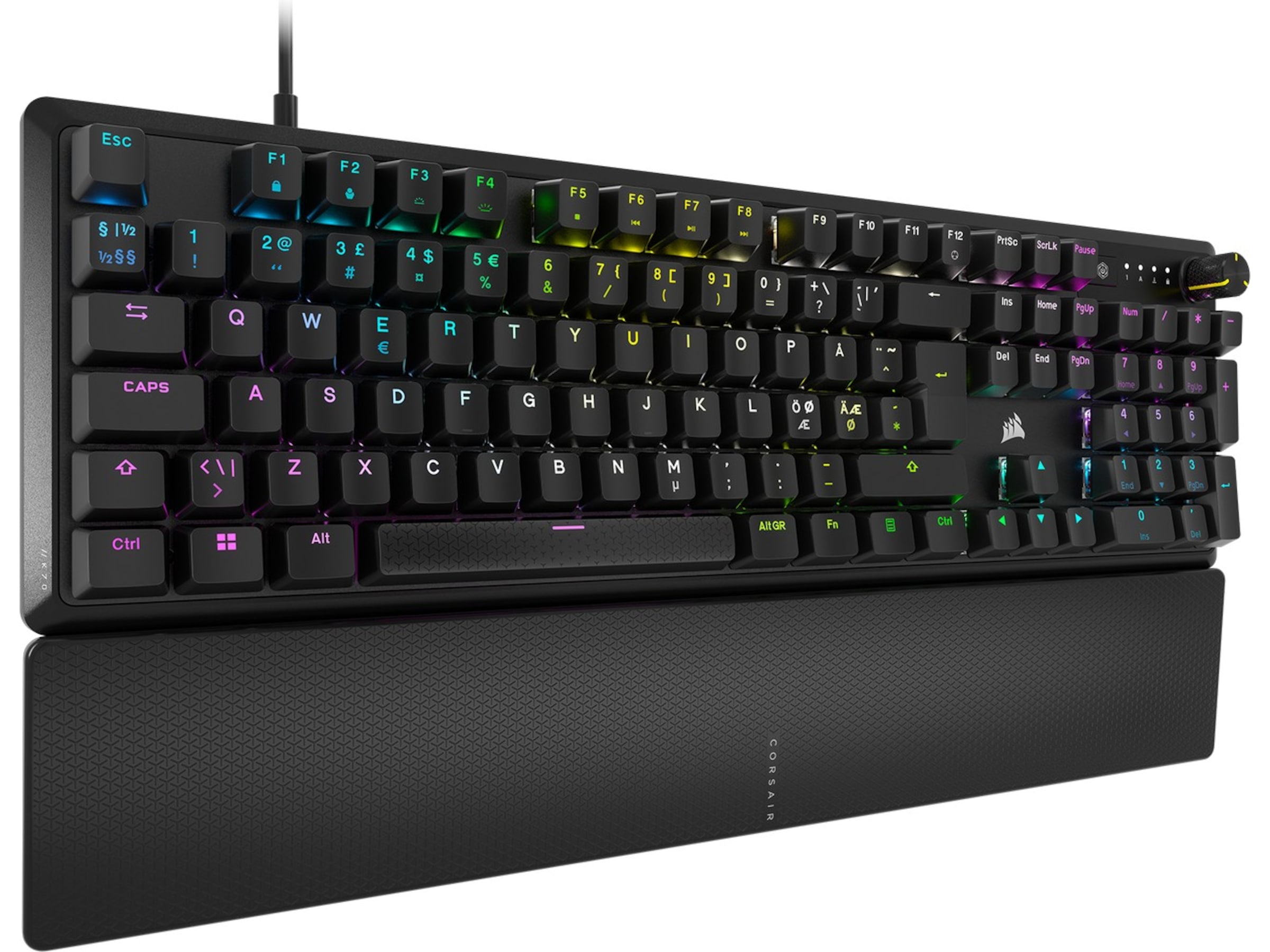 Corsair K70 Core RGB gamingtastatur (sort) Gamingtastatur