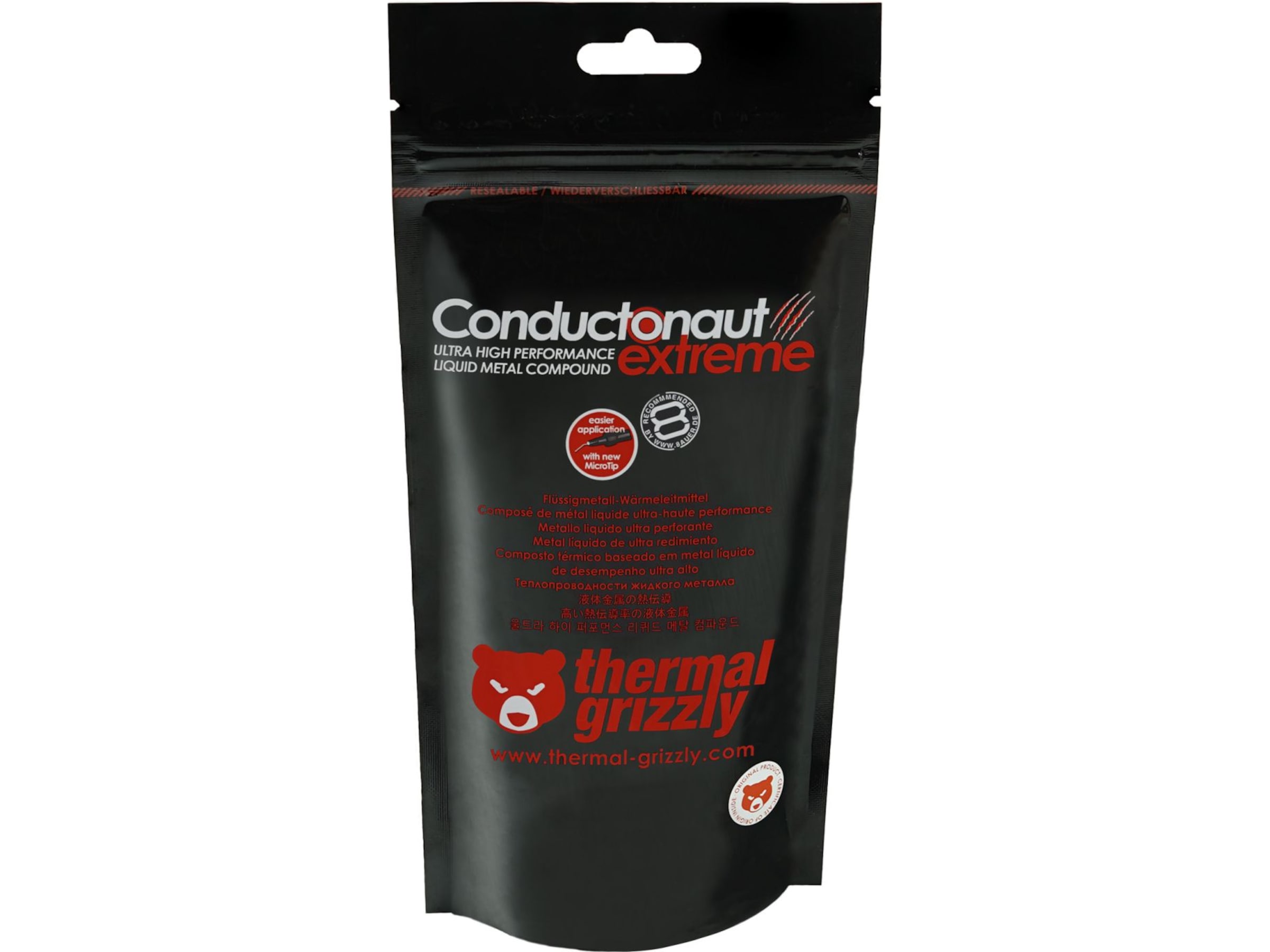 Thermal Grizzly Conductonaut Extreme 1g Kjølepasta Kjølepasta