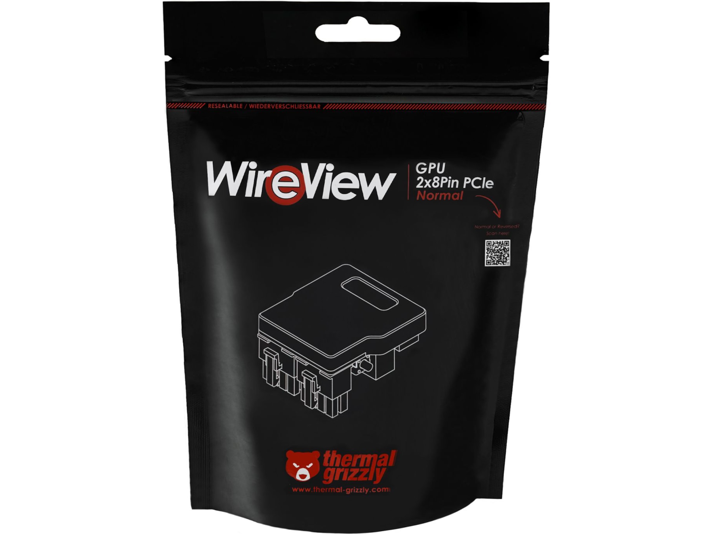 Thermal Grizzly WireView GPU 2x8Pin PCIe Normal Tilbehør