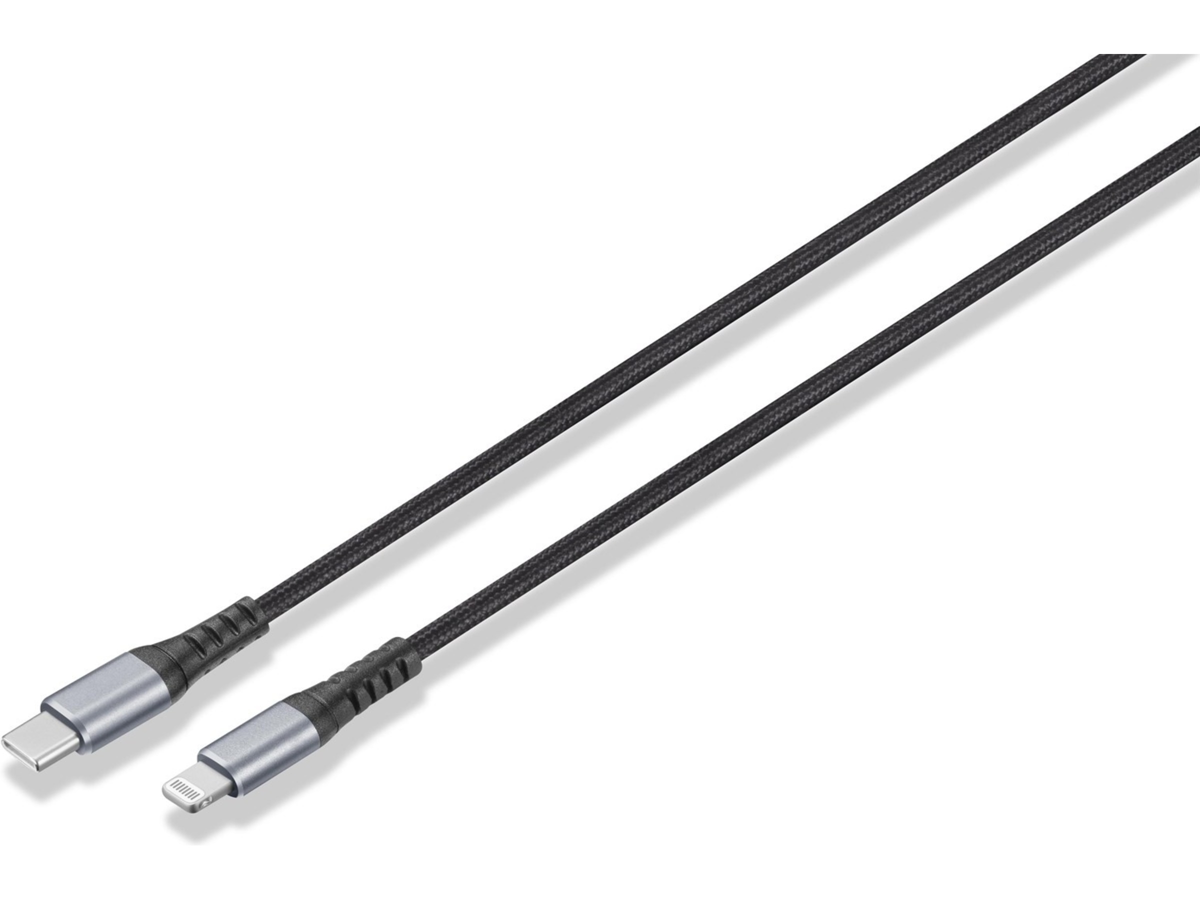 Andersson Flettet USB-C til Lightning kabel 3m (sort) USB-kabler