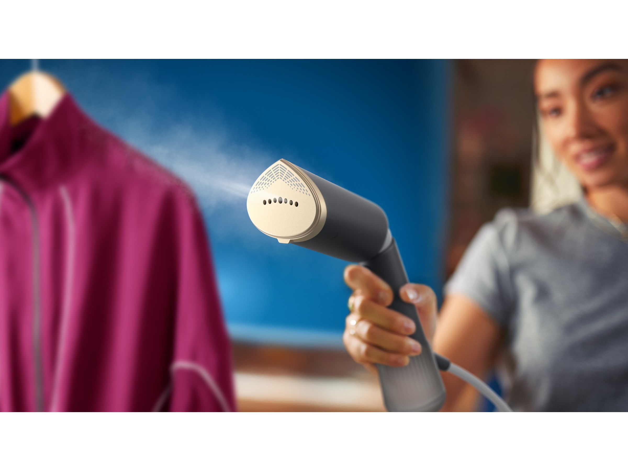 Philips 5000 Series STH5030/80 Håndholdt tøydamper (grå) Steamer