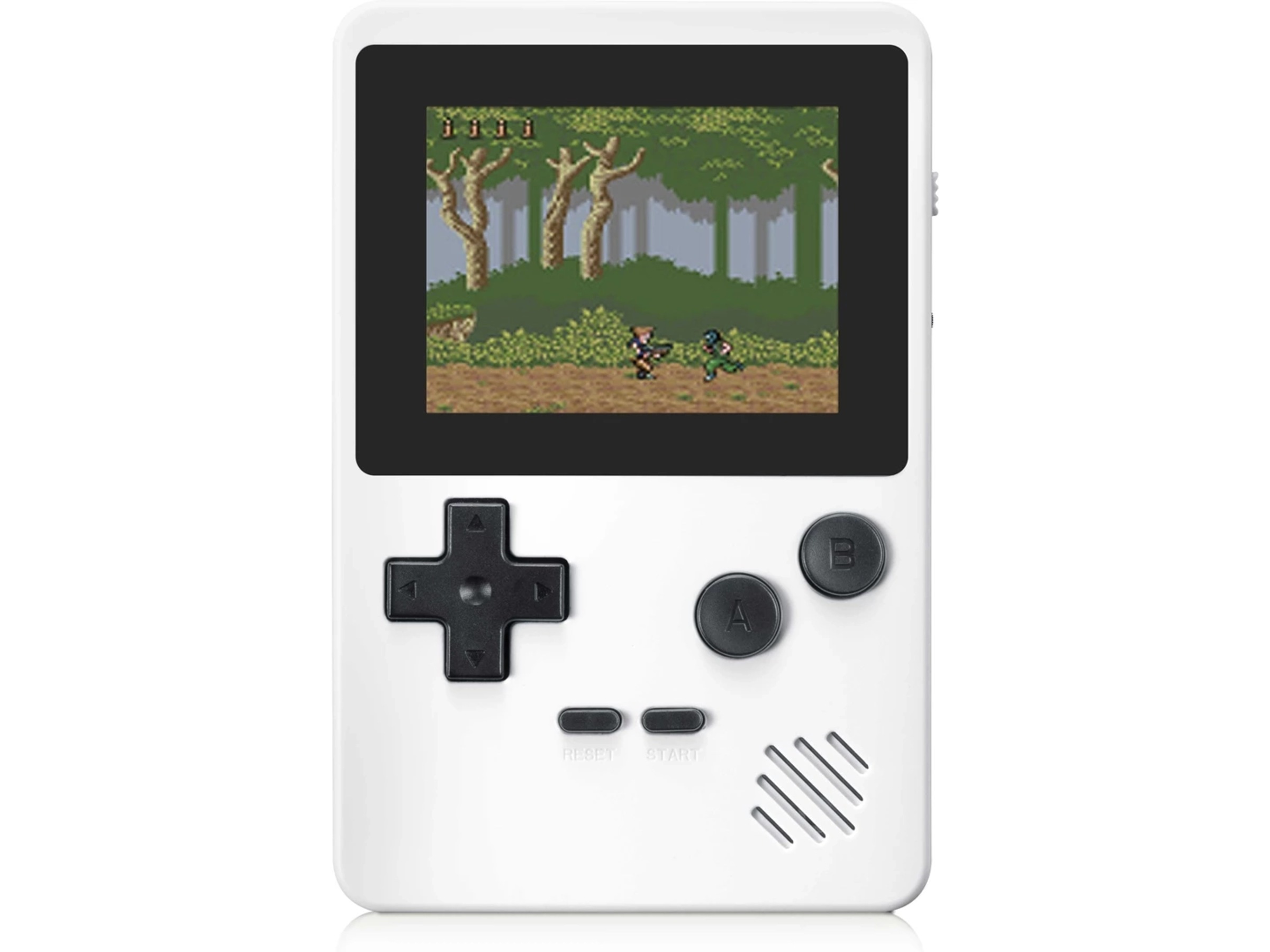 Gaming Tech CT-885 8-bit portabel spillkonsoll (hvit) Håndholdte spillkonsoller