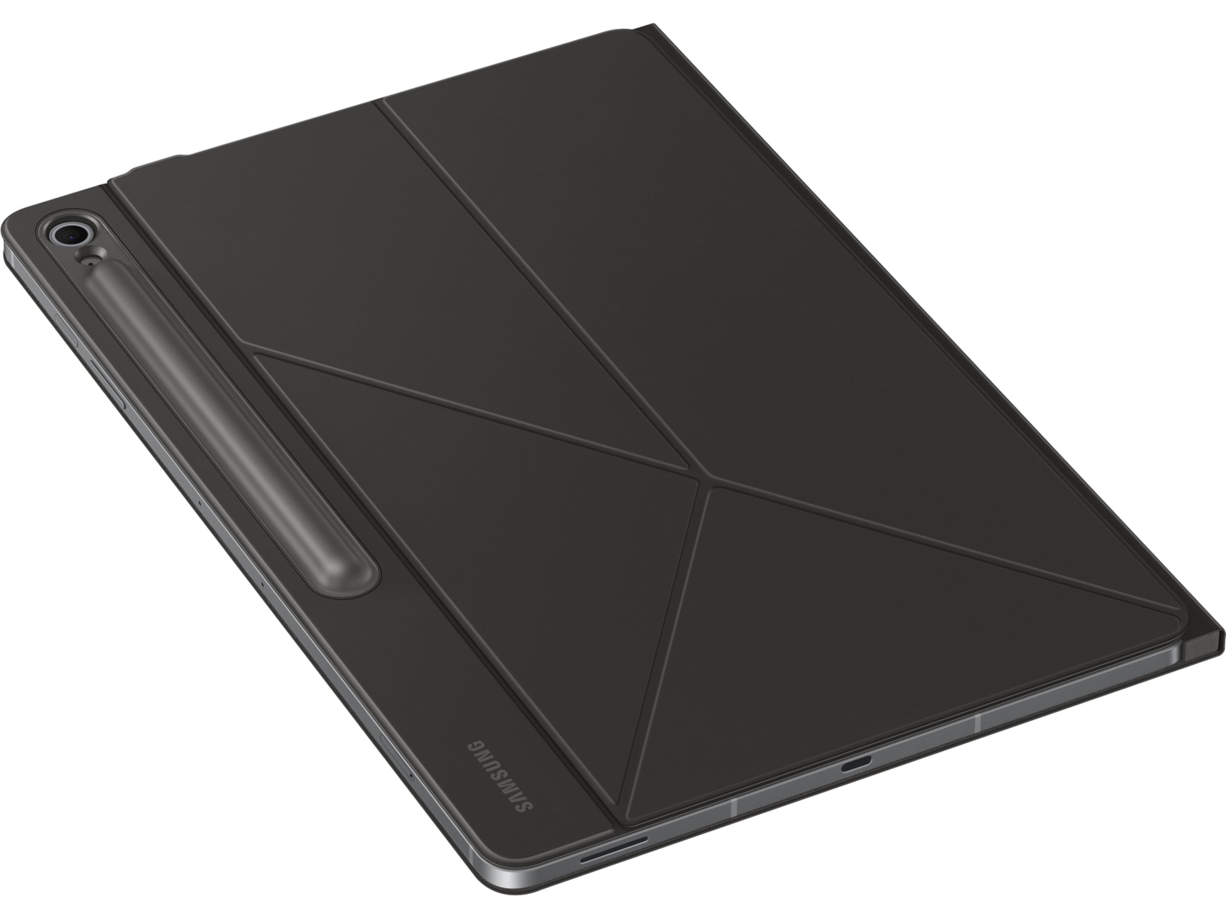 Samsung Galaxy Tab S10 FE+ Smart Book Cover (sort) Deksel til nettbrett