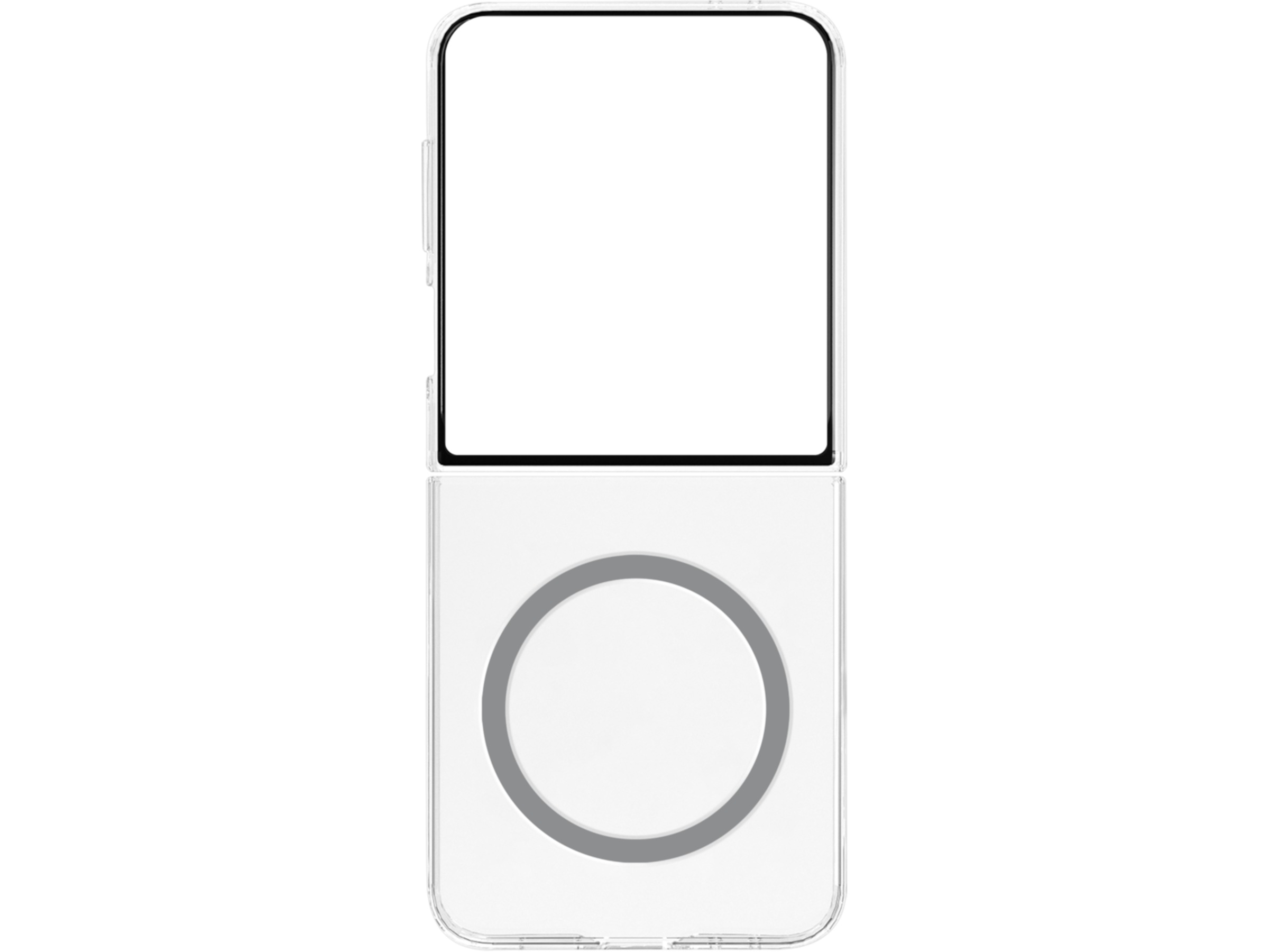 Samsung Galaxy Z Flip7 Clear Magnet Case (gjennomsiktig) Mobildeksel
