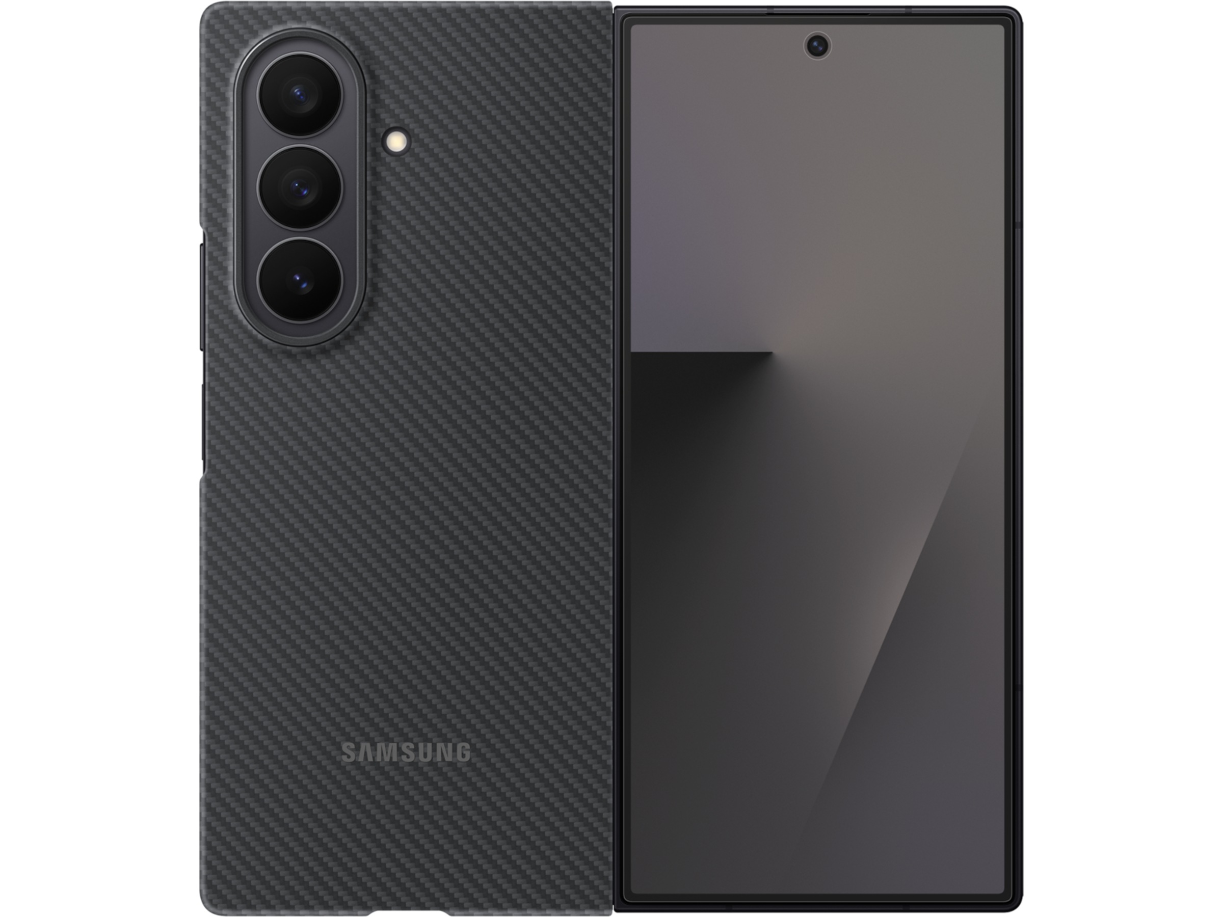 Samsung Galaxy Z Fold7 Carbon Shield Case (black) Mobildeksel