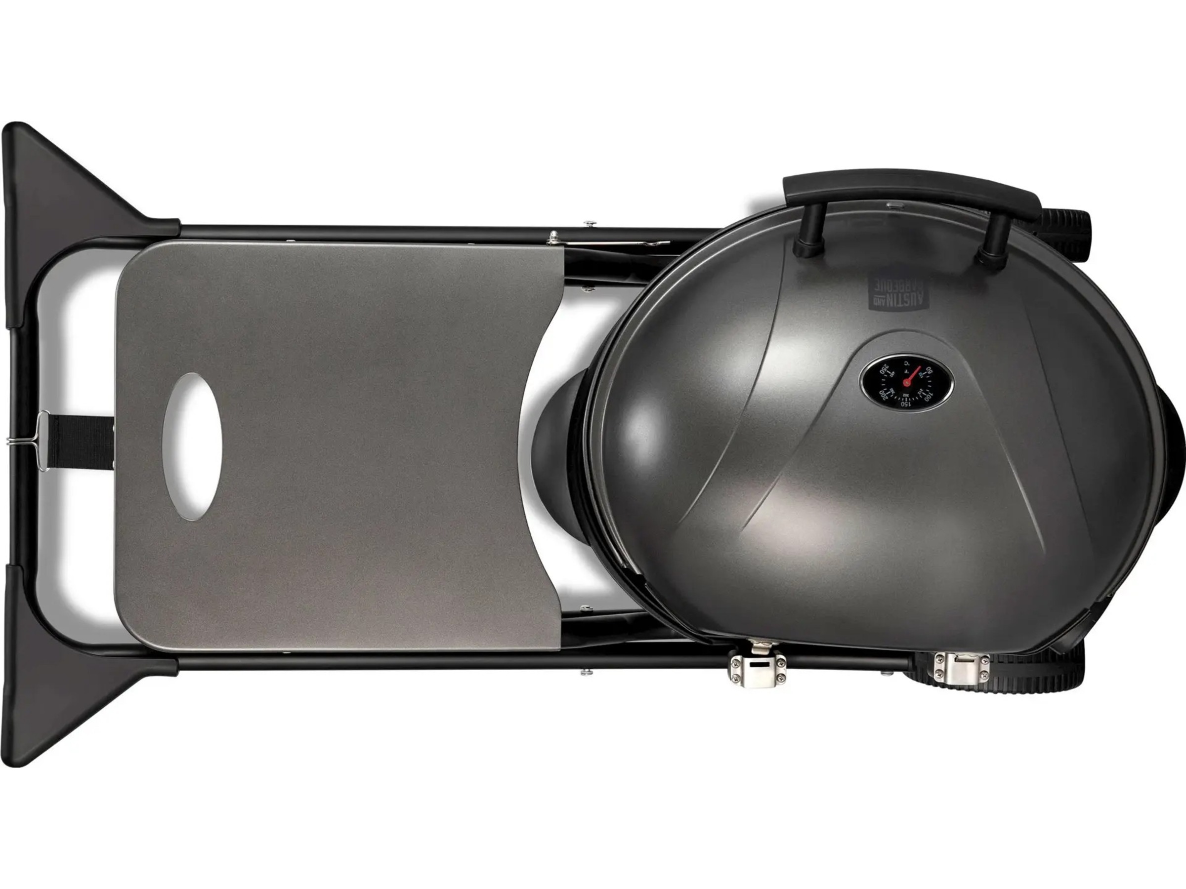 Austin and Barbeque 2400 W elektrisk bordgrill med stativ Grill