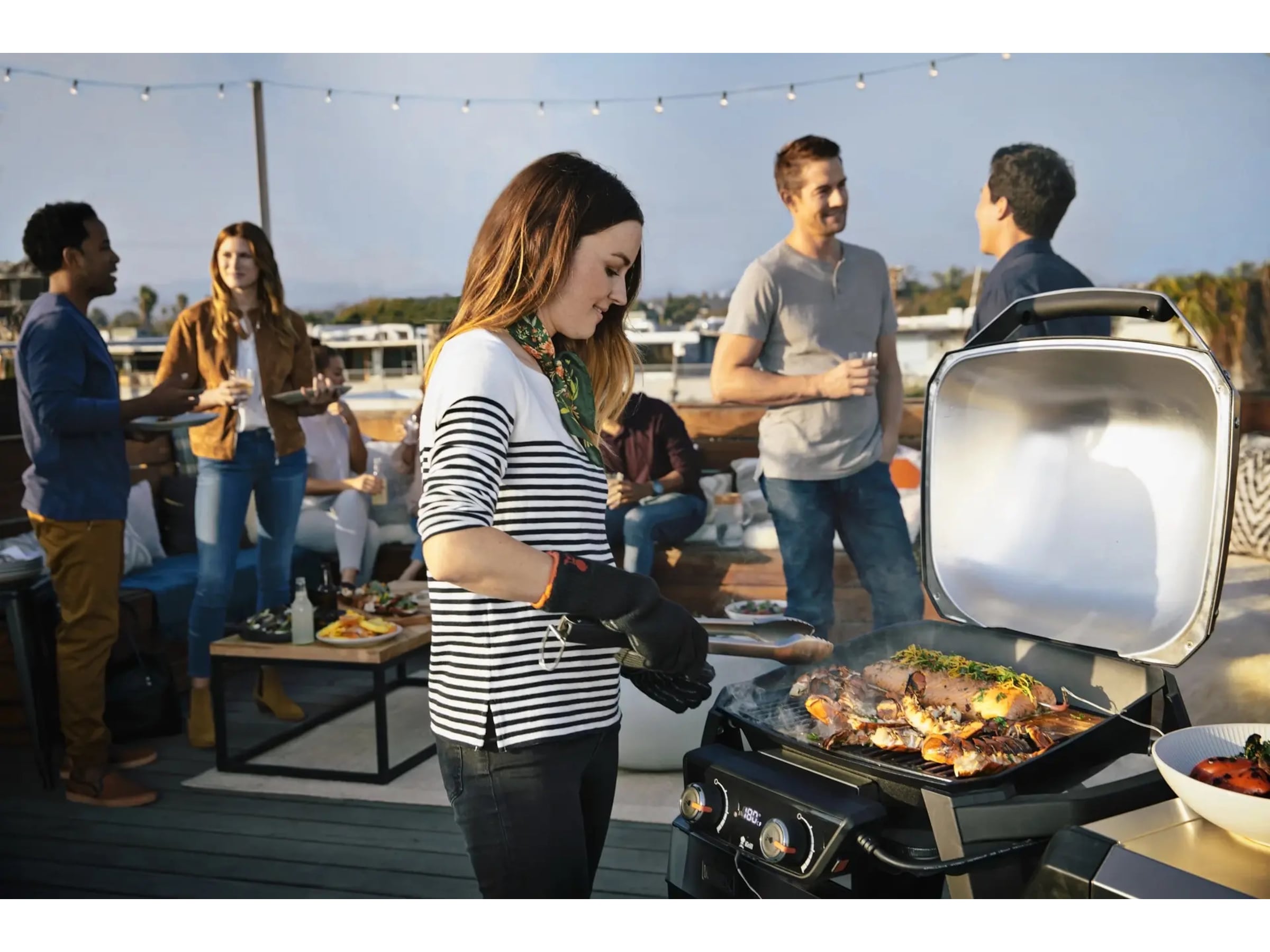 Weber Pulse 2000 Elgrill med Vagn Grill