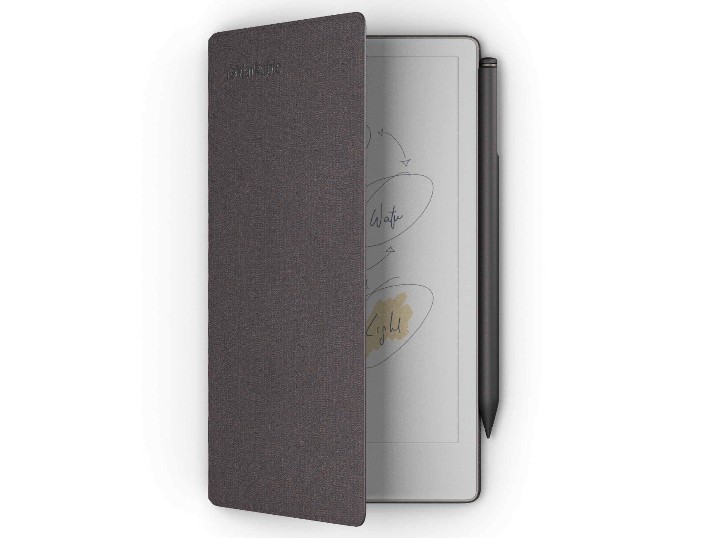 reMarkable Paper Pro Move 7.3" inkl. Marker Plus & Book Folio (basalt) Digitale notatblokker