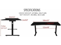Arozzi Arena Gaming Desk (rød) Gamingdesk