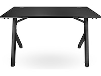 Svive Cygnus Gaming Desk matt sort med sorte sømmer Gamingdesk
