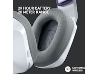 Logitech G733 LIGHTSPEED Trådløst Gaming Headset (hvit). Gamingheadset