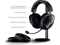 Logitech PRO X LIGHTSPEED Trådløst Gaming Headset (sort) Gamingheadset
