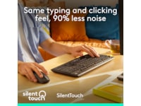 Logitech MK295 Silent Wireless Combo - GRAPHITE Mus & tastatur -kombipakker