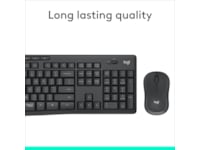 Logitech MK295 Silent Wireless Combo - GRAPHITE Mus & tastatur -kombipakker