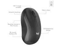 Logitech MK295 Silent Wireless Combo - GRAPHITE Mus & tastatur -kombipakker