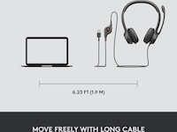 Logitech H390 USB PC Headset (sort) Headset