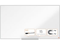Nobo Whiteboard Impression Pro Widescreen 55" Nano Clean magnetisk tavle Whiteboardtavler