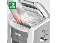 Leitz Makuleringsmaskin IQ Autofeed  Small Office 100, krysskutt P4 Makuleringsmaskiner