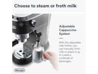 DeLonghi Dedica Style EC685.BK Manuell espressomaskin (sort) Espressomaskiner