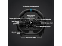 Logitech G923 og Driving Force Shifter Bundle Ratt og pedaler