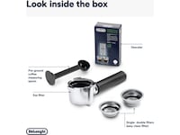 DeLonghi Dedica Style EC685.BK Manuell espressomaskin (sort) -B-Grade Demo hjem & fritid