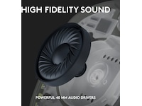 Logitech G435 LIGHTSPEED Trådløst Gaming Headset (hvit/blå) Gamingheadset