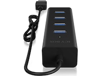 Icy Box USB 3.0 Type-A 4-port hub, IB-HUB1409-U3 Dockingstasjon & USB-HUB