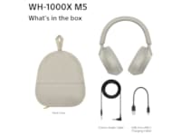 Sony WH-1000XM5 trådløse hodetelefoner, Over-Ear (sølv) Hodetelefoner